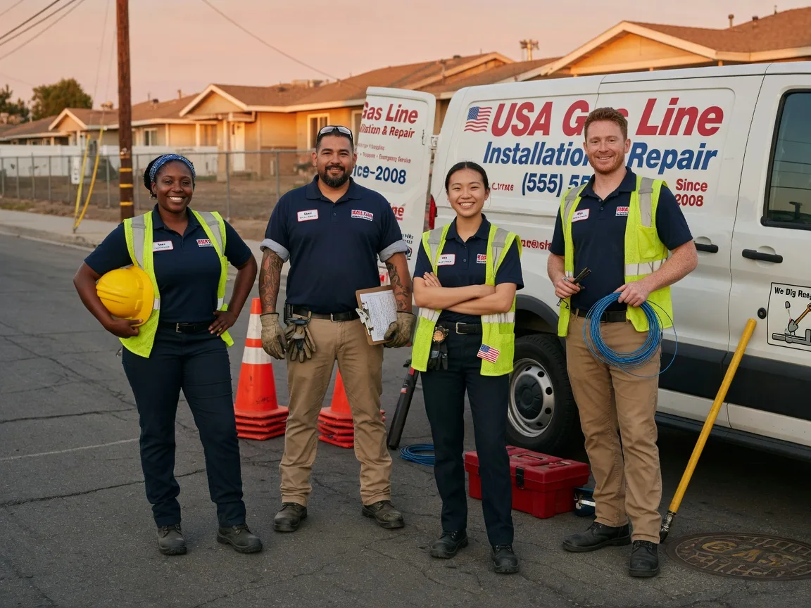 Gas Line Installation company in New Derry, PA